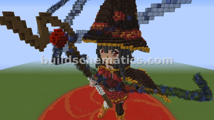 Megumin Explosion Statue
