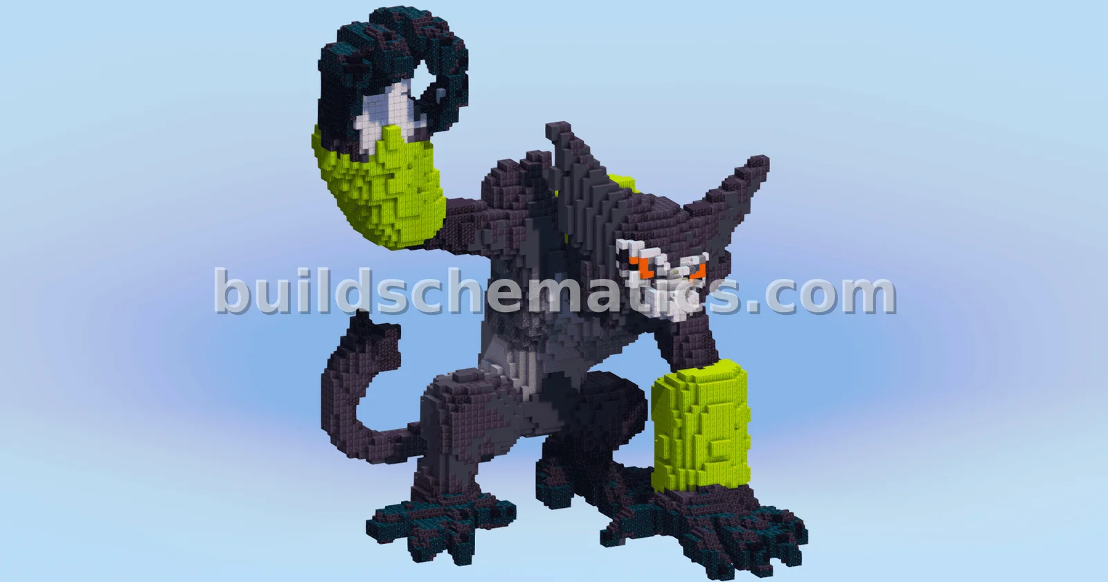 Zarude Minecraft Build
