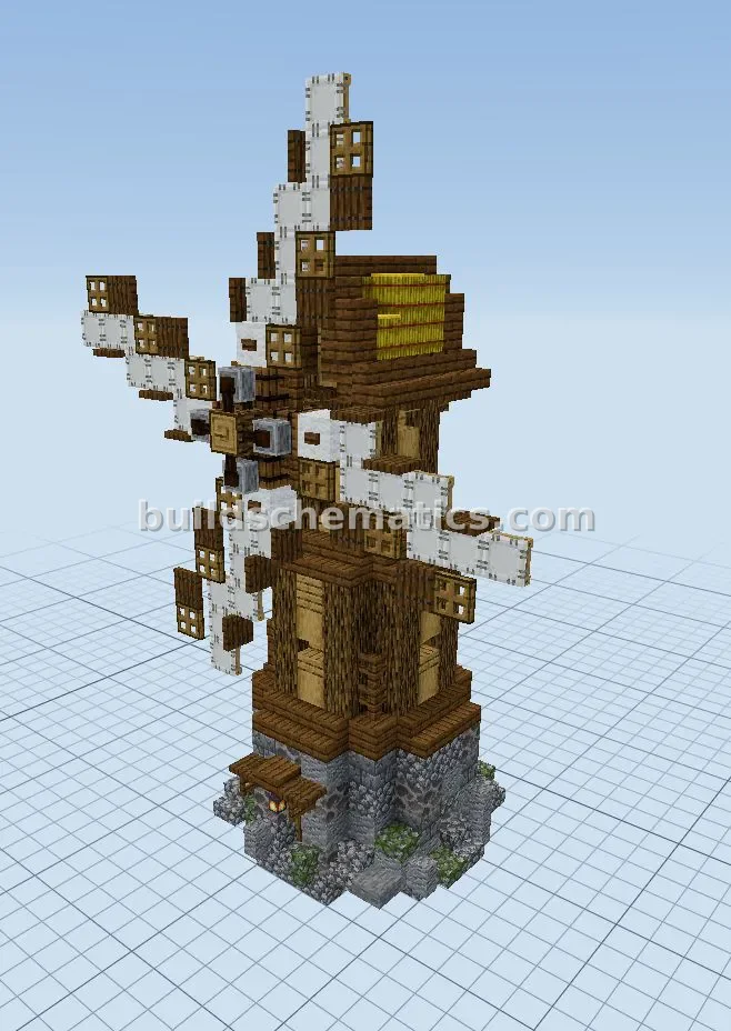 Windmill Base Structure — view 2