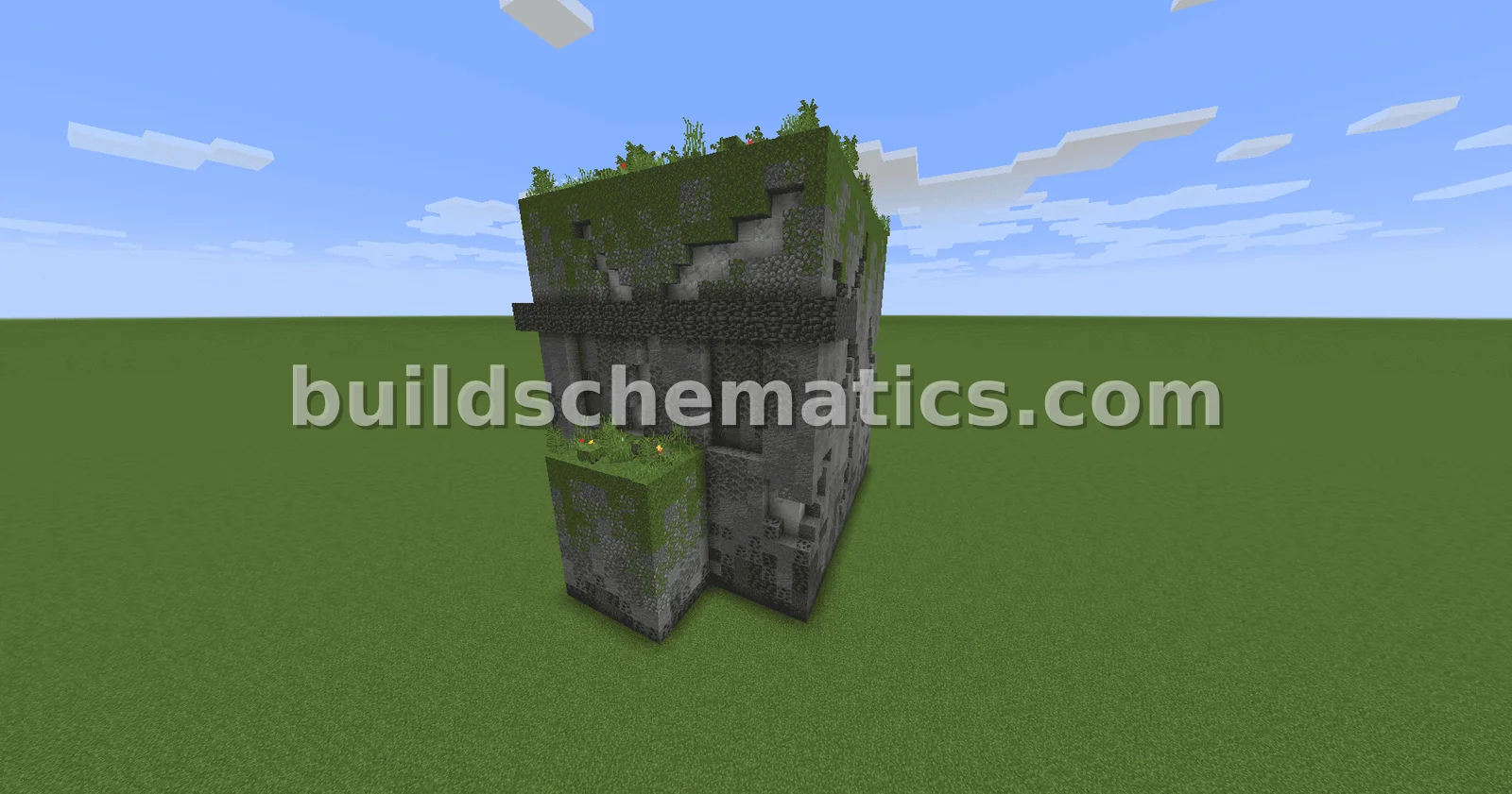 Golem Head Statue