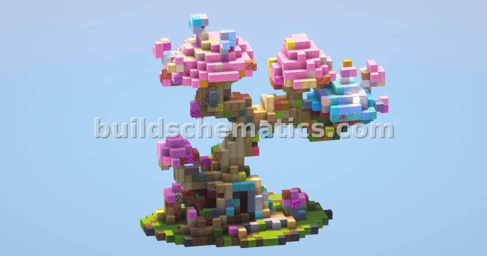 Small Mushroom Tree Structure