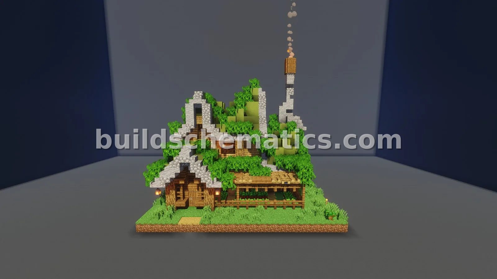 Medieval Cozy House 3 Interior Schematic — view 4