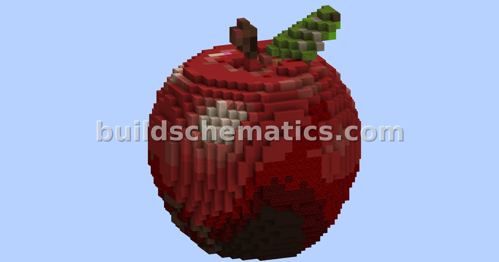 Giant Apple Decoration