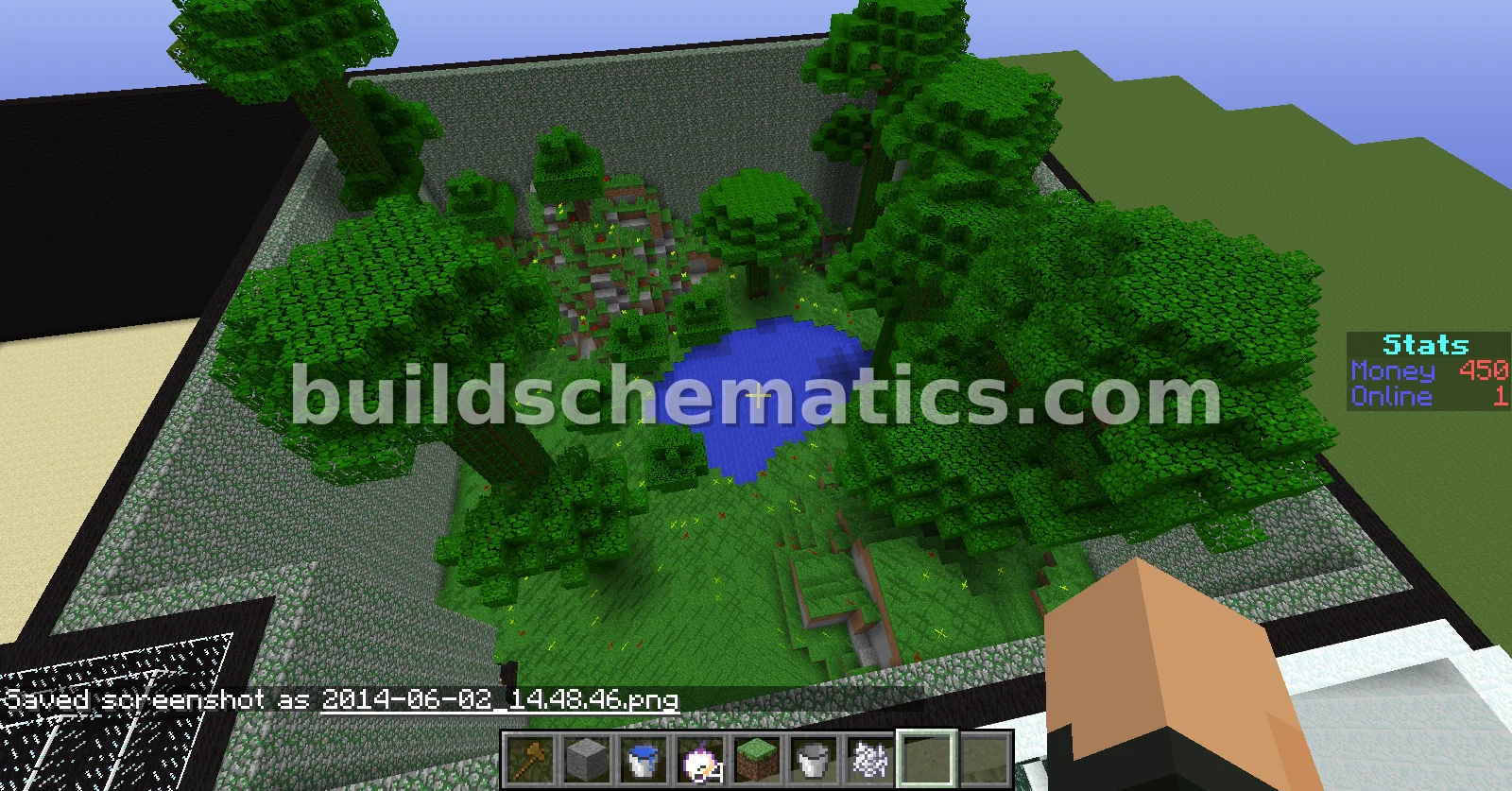 PvP Arena With Four Distinct Biomes — view 3