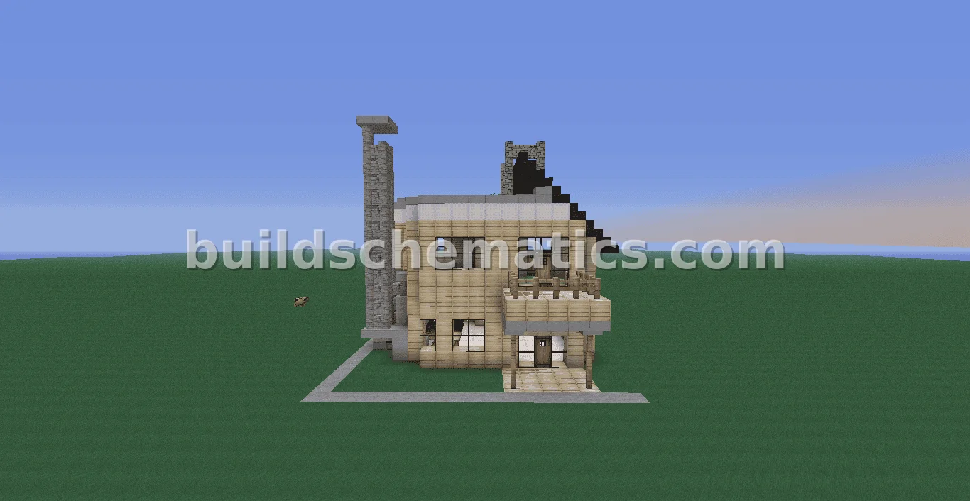 Modern House With Shop — view 4