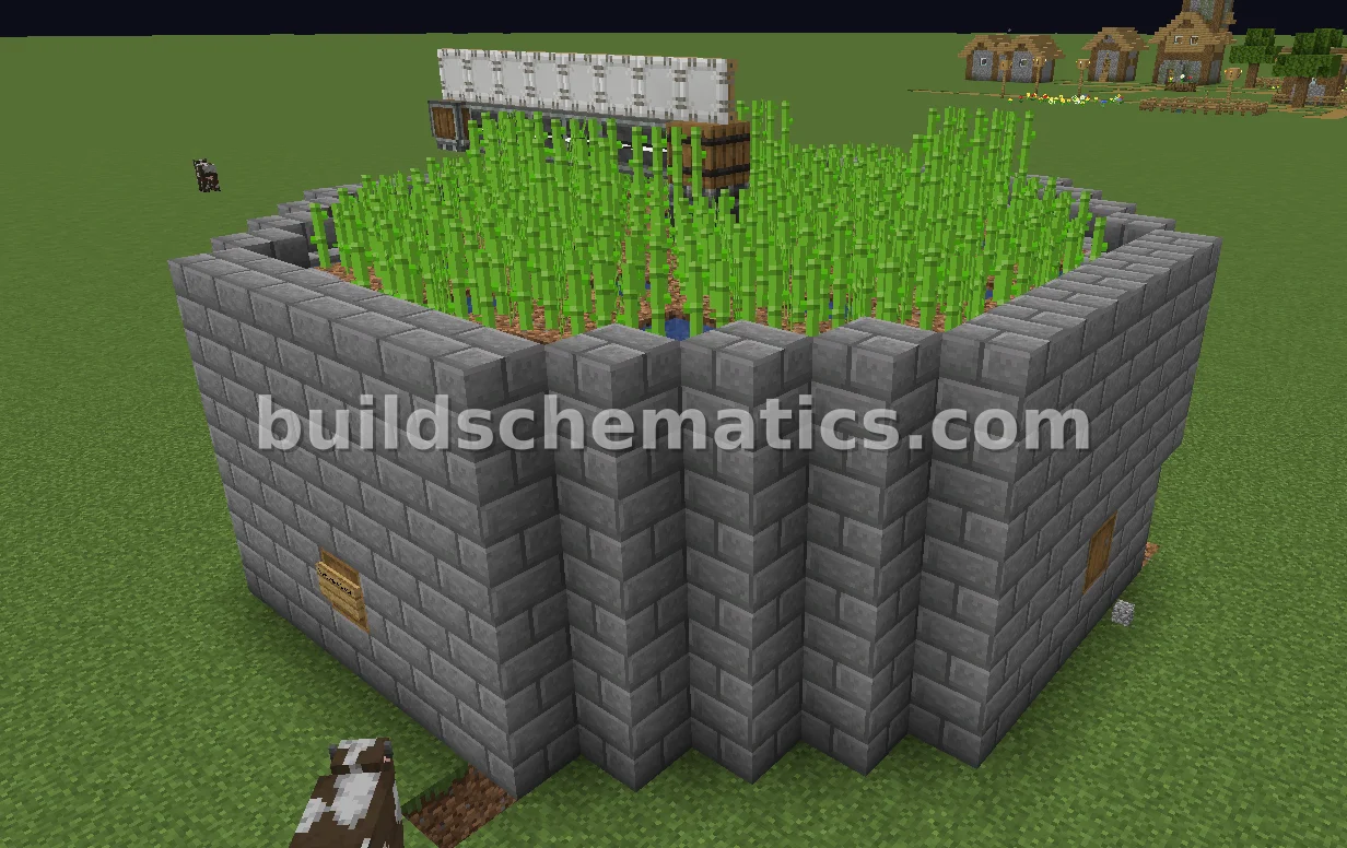 Blaze Farm with Lava — view 2