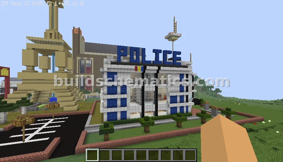 Police Station With Jail