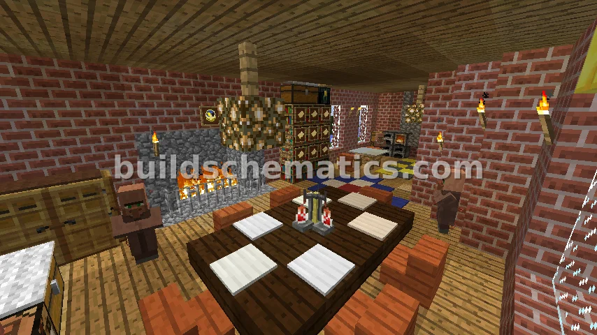 Brick Tower House - Large Mansion — view 2