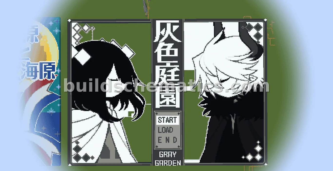 The Gray Garden Pixel Art Recreation — view 5