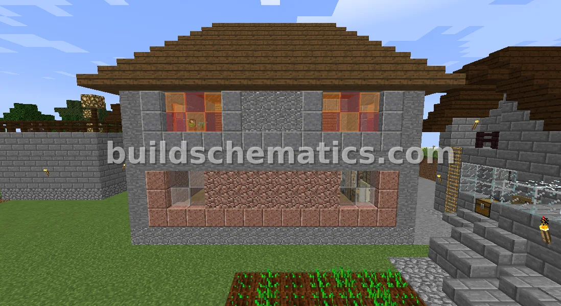 Stone and Wood House — view 4