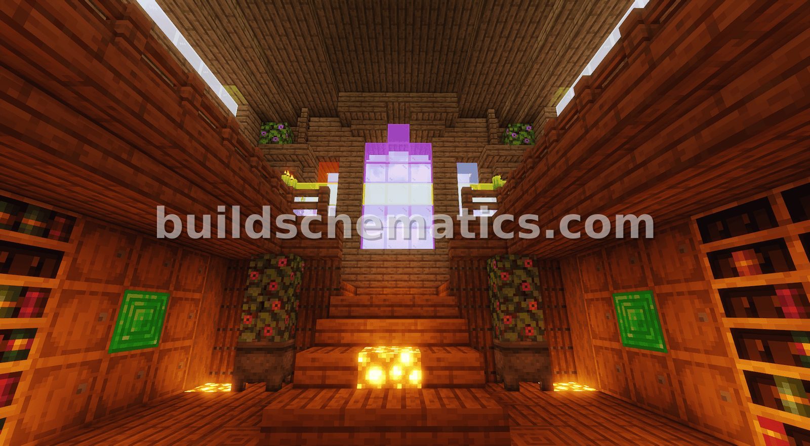 Rustic Library Trading Hall — view 3