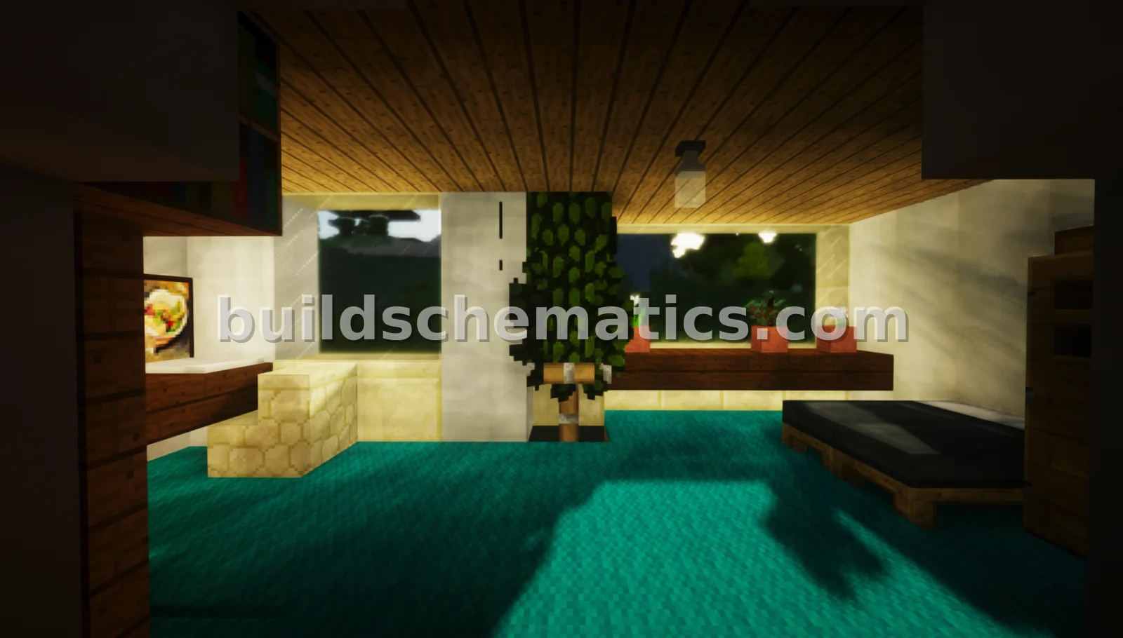 Modern City House With Furnishings — view 2