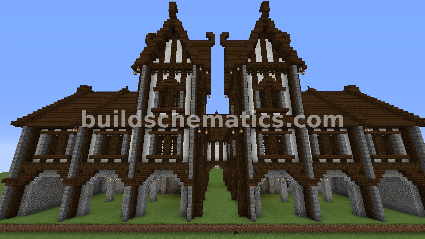 Medieval Town Building 10 Structure
