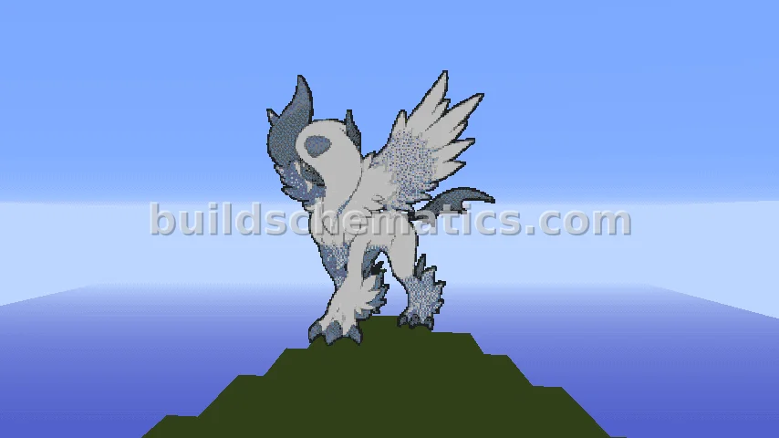 Mega Absol Pixel Art