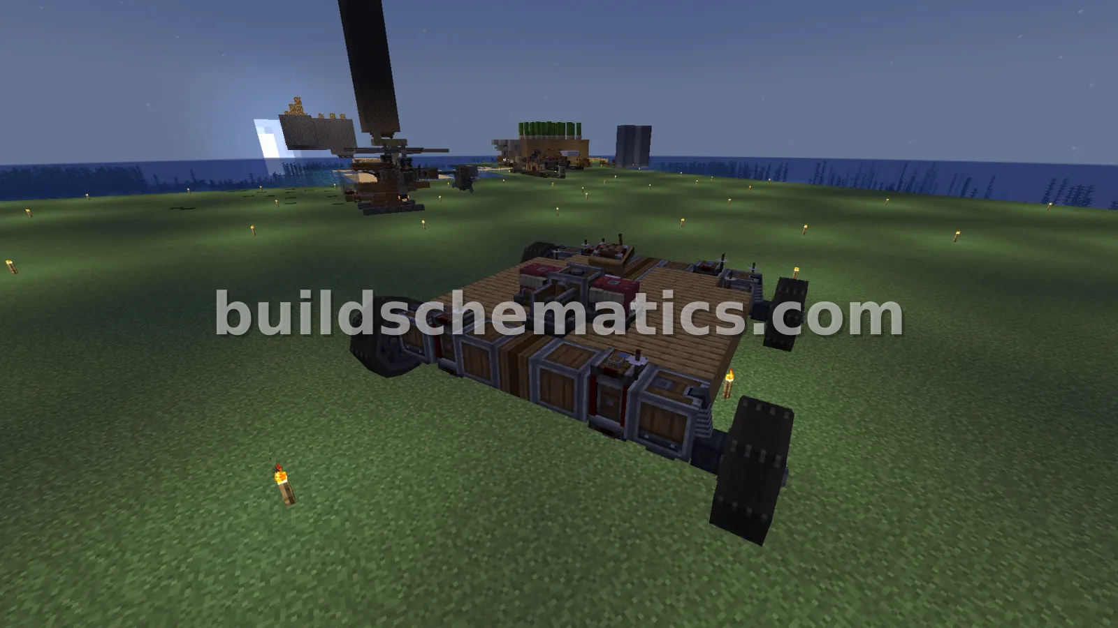 Customizable Early Game Car — view 2