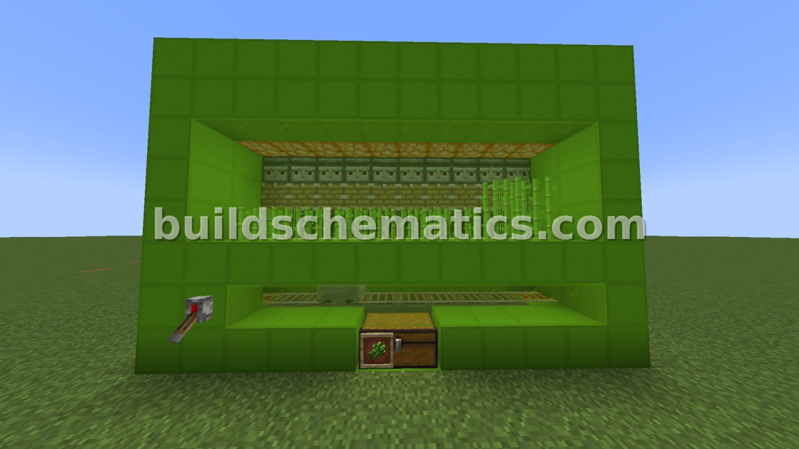 Compact Automatic Sugarcane Harvesting Farm