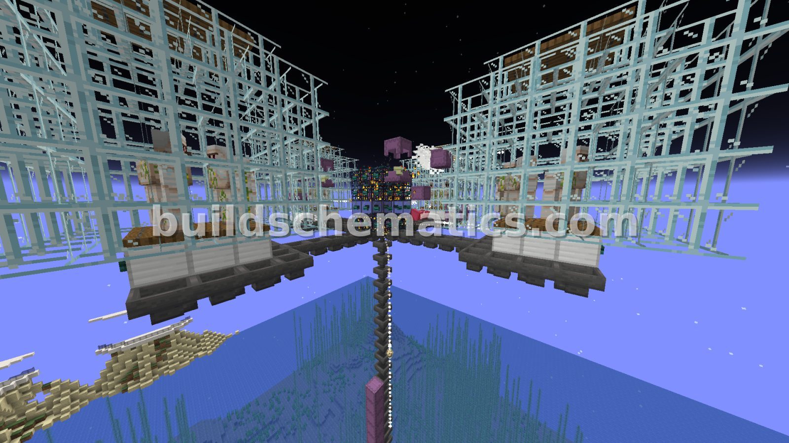 Efficient Shulker Farm With Spawners