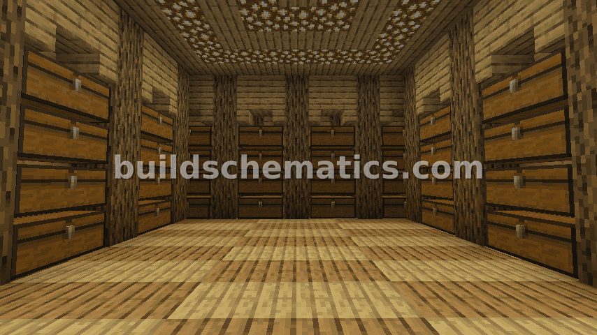 Three Connected House Structures — view 3