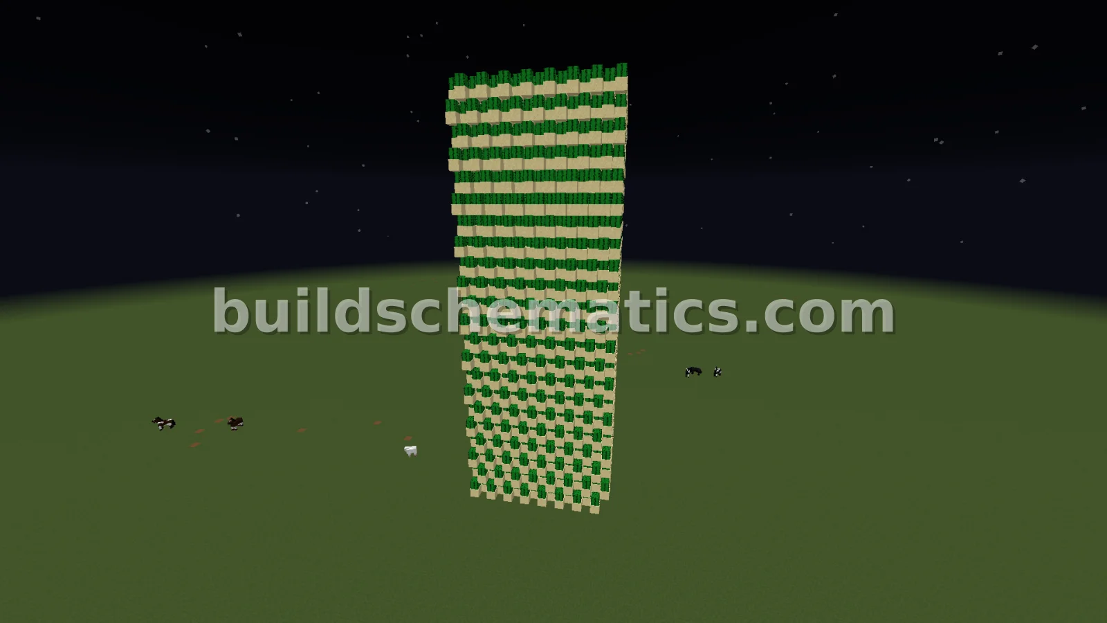 One Chunk Cactus Farm For Servers