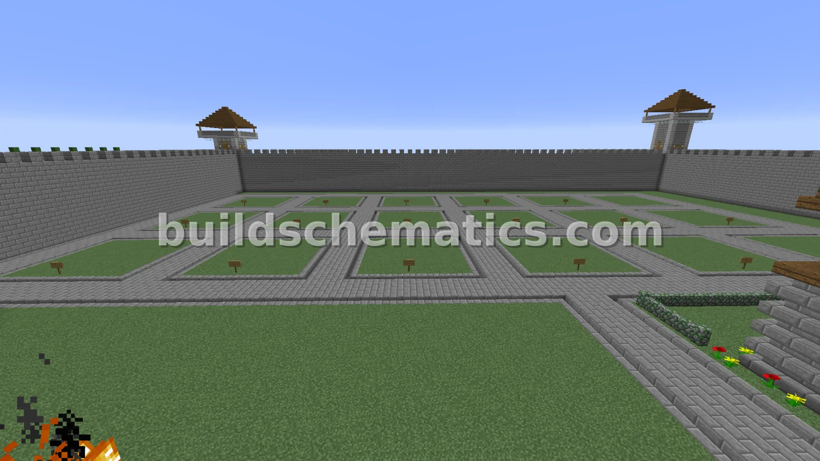 Medieval Castle Town Spawn — view 3