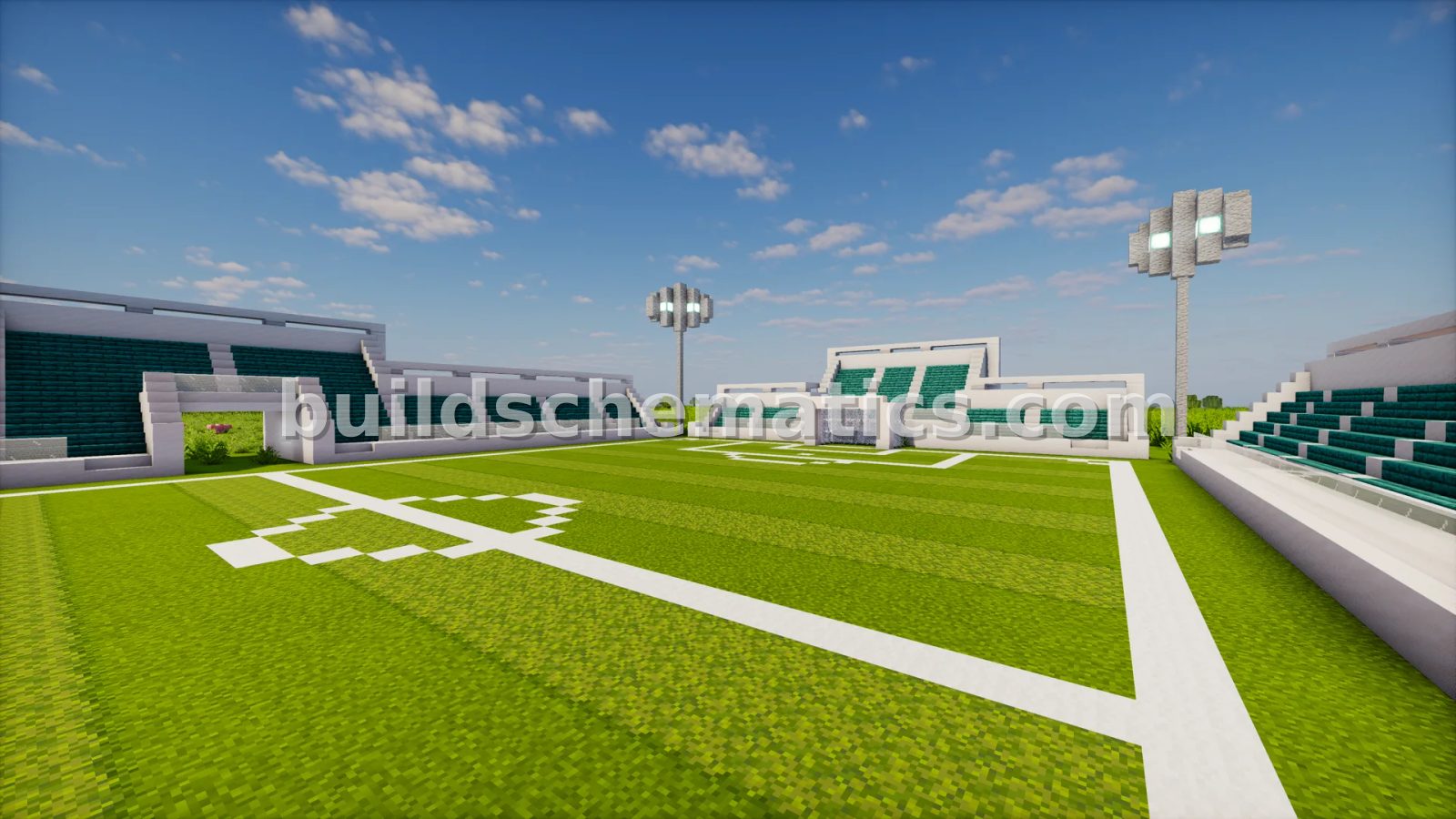 Small Soccer Stadium Build — view 3