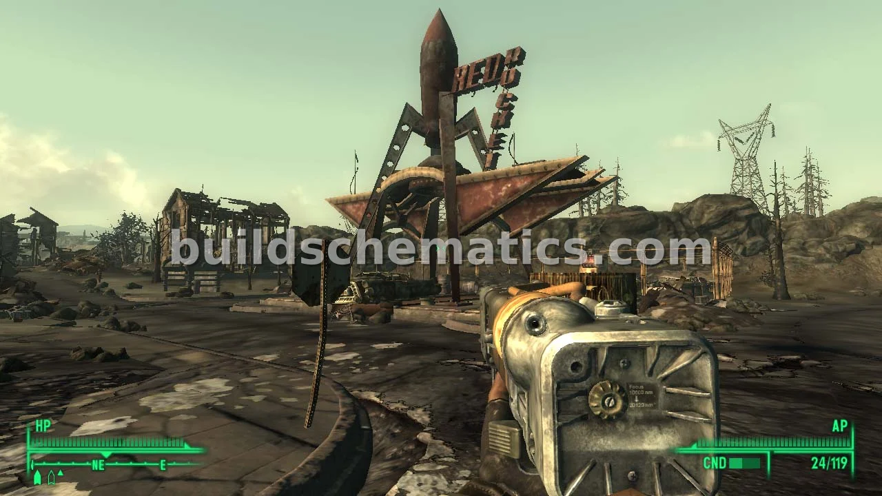 Fallout 3 Red Rocket Gas Station — view 3