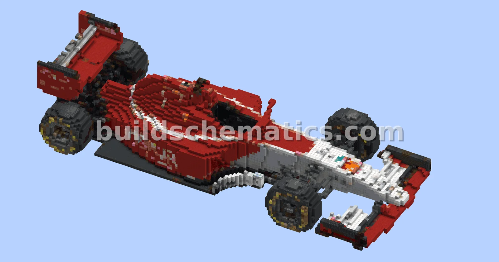 F1 Ferrari Race Car Replica