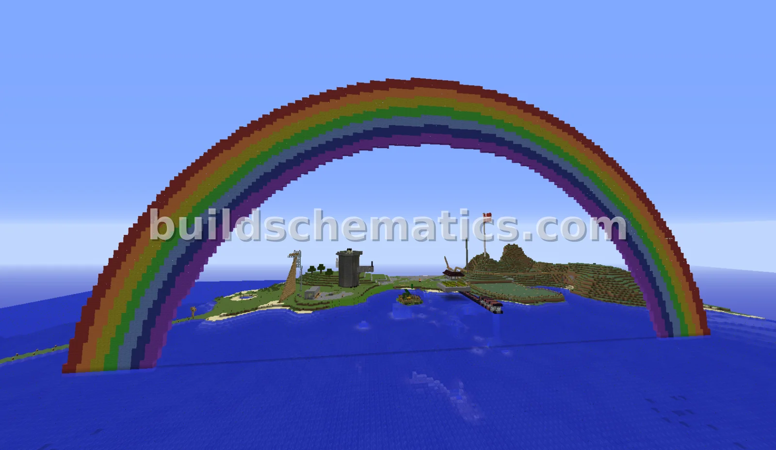 Large Rainbow Structure