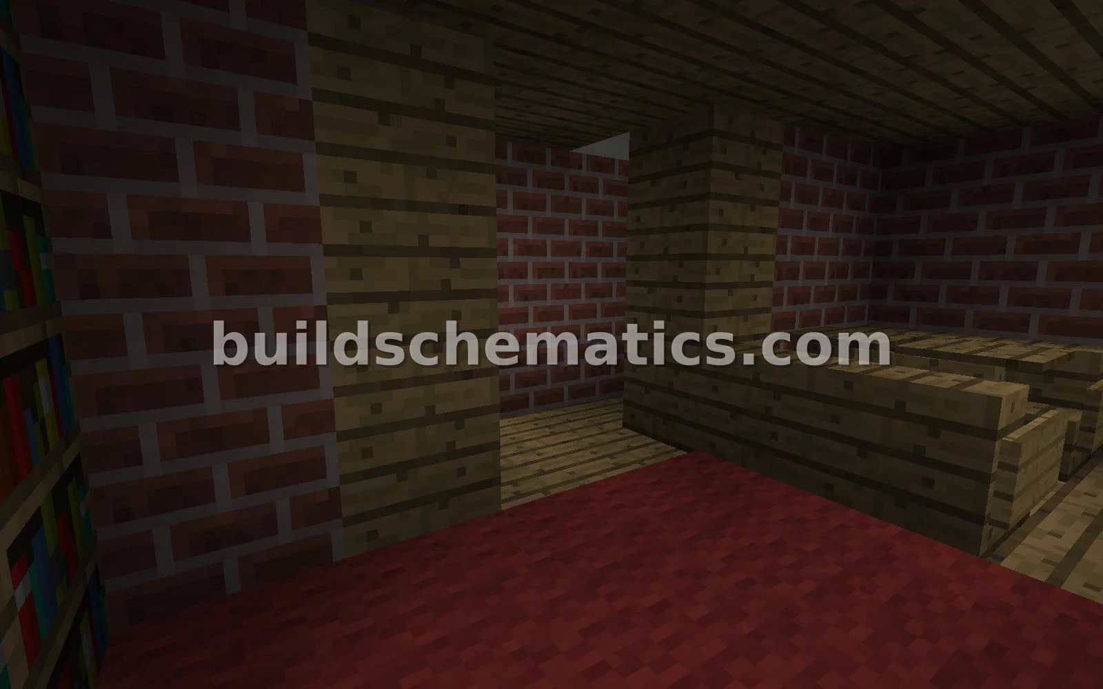 Large Brick and Quartz House — view 2