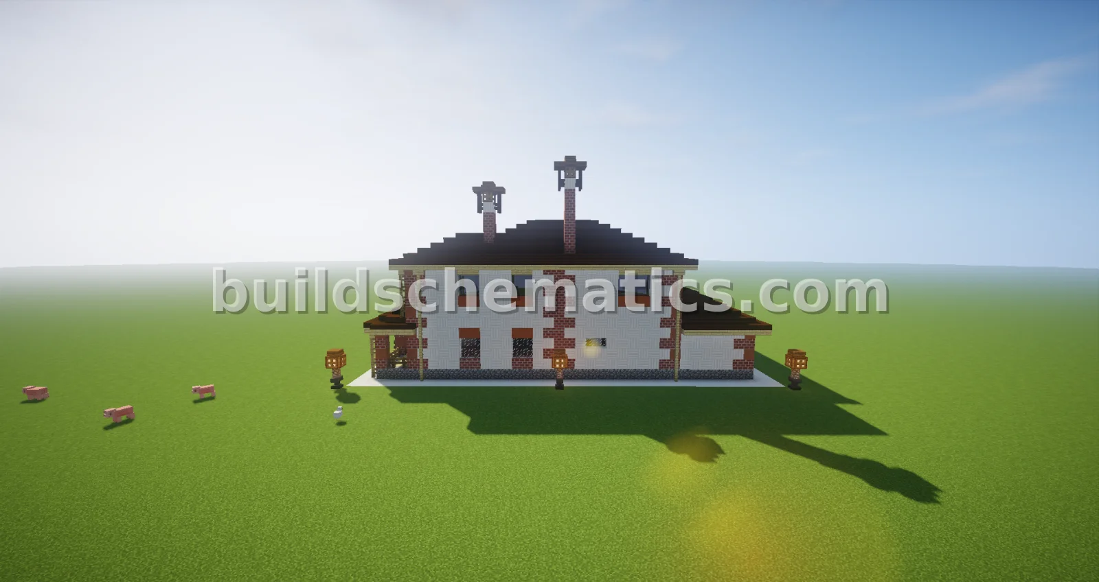 Modern Two-Story House With Garage — view 4