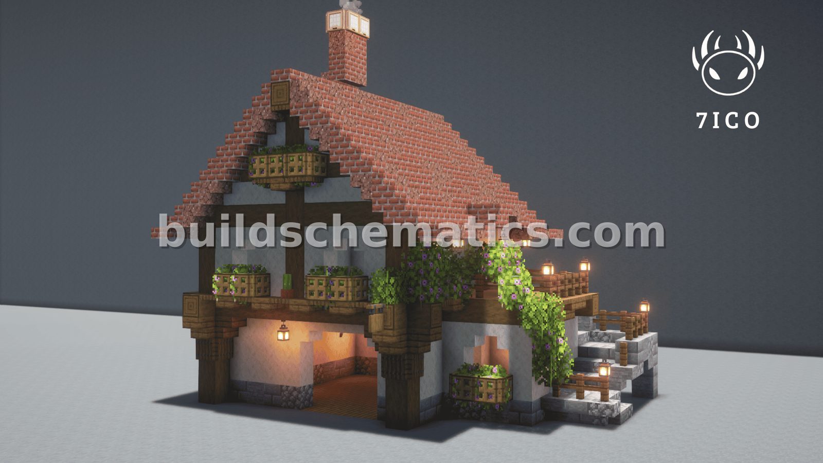 Rustic Medieval Bakery House