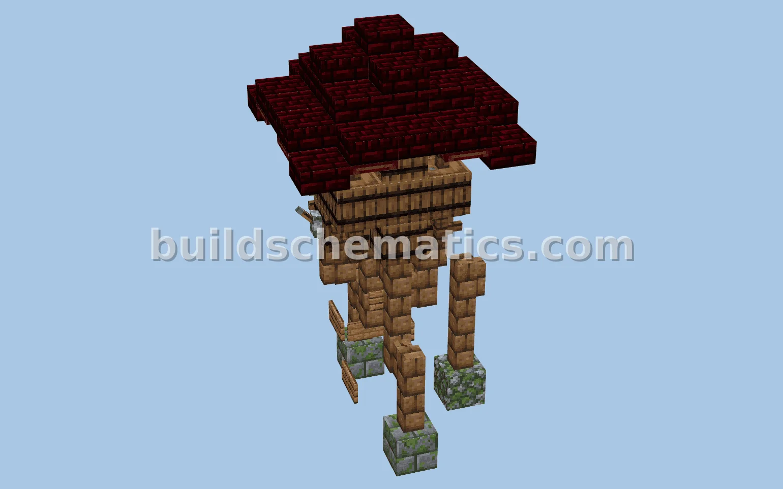 Red Roof Watertank Structure