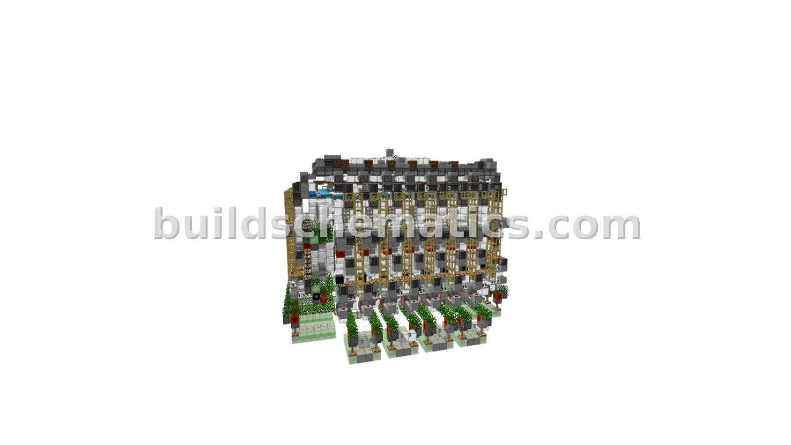 Compact Iron Farm Structure