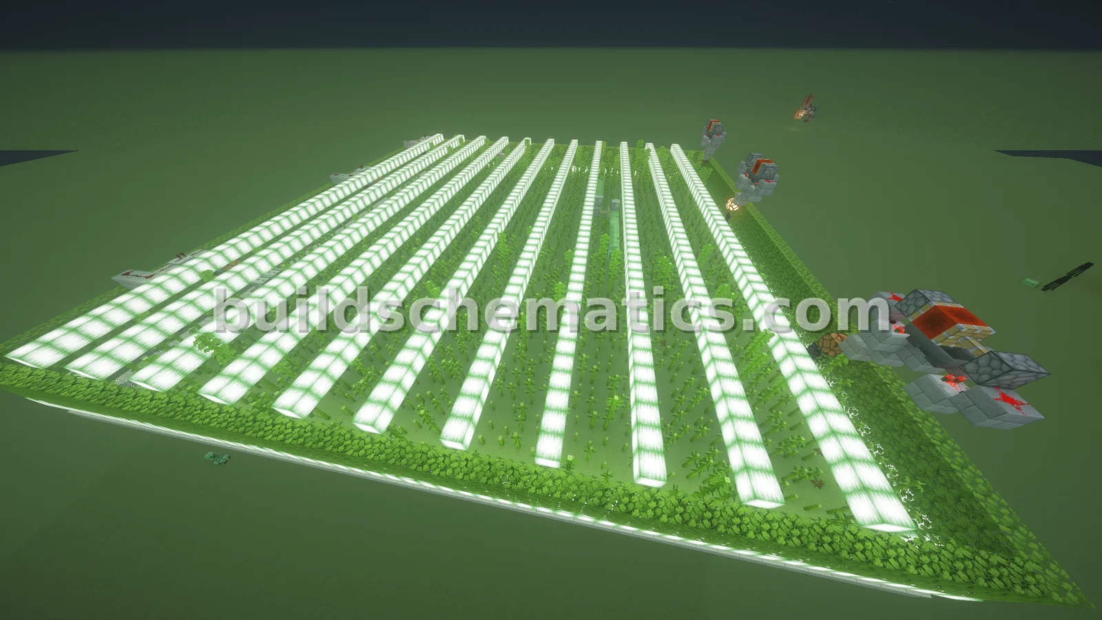 3x3 Chunk Bamboo Farm — view 3