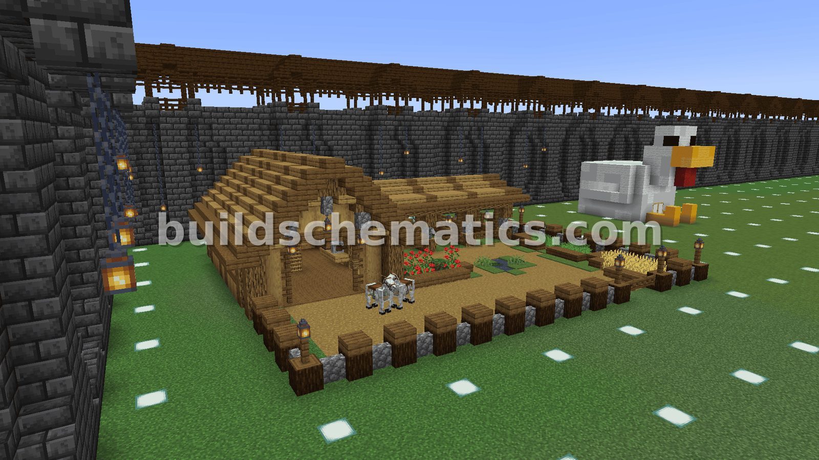 Spacious Oak Barn for Survival — view 2