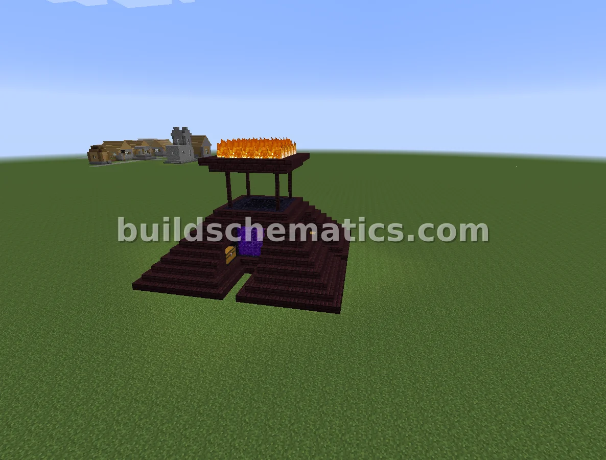 Nether End Cube Structure