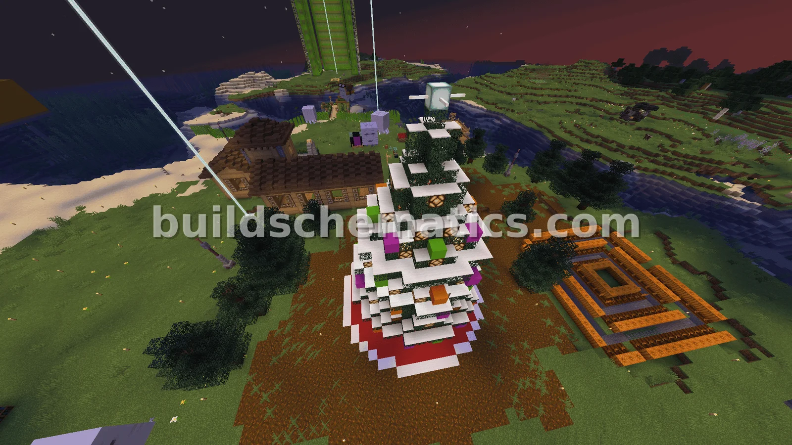 Christmas Tree Redstone Decoration — view 3