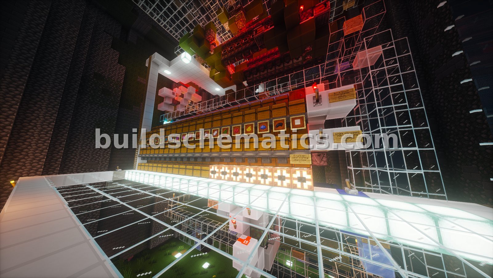 Mystical Dye Farm With Decorative Tower — view 4