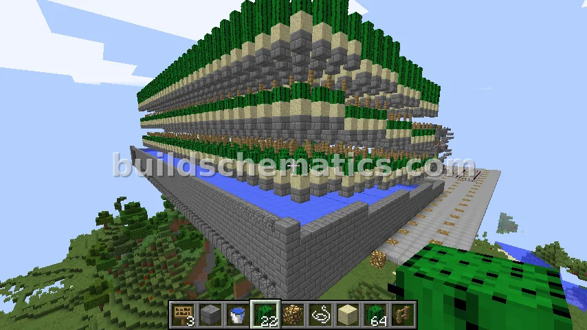 Simple Large Cactus Farm — view 2