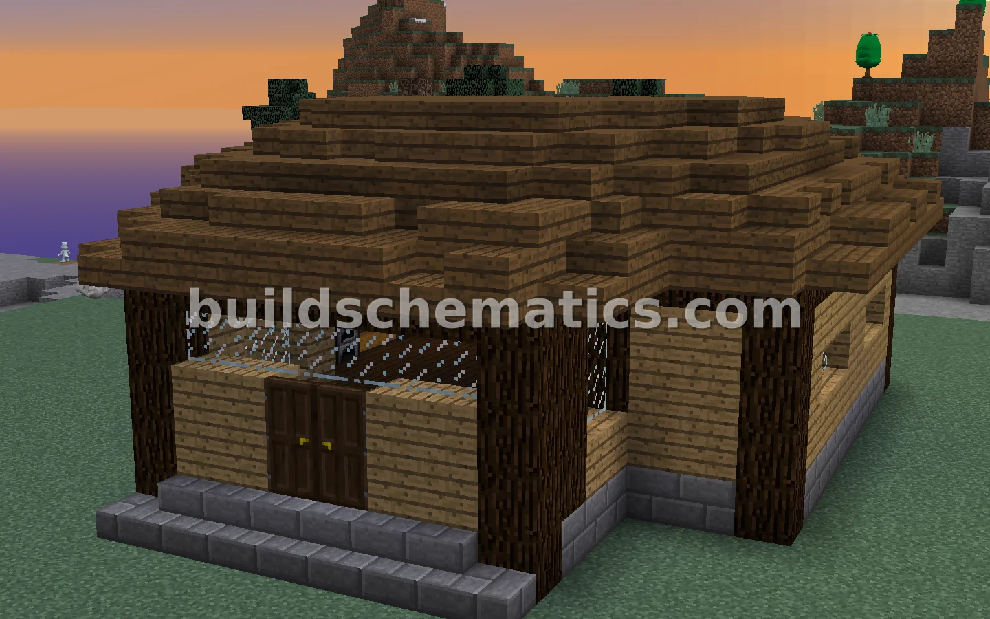 Rustic Spruce House Design