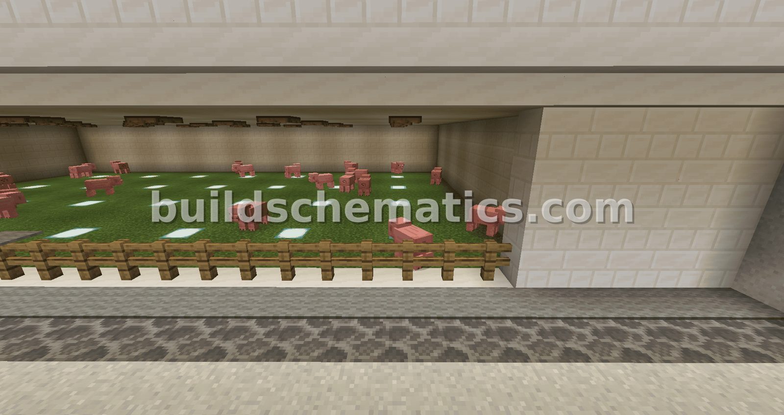 Compact Technical Survival Base with Integrated Trading Hall — view 5