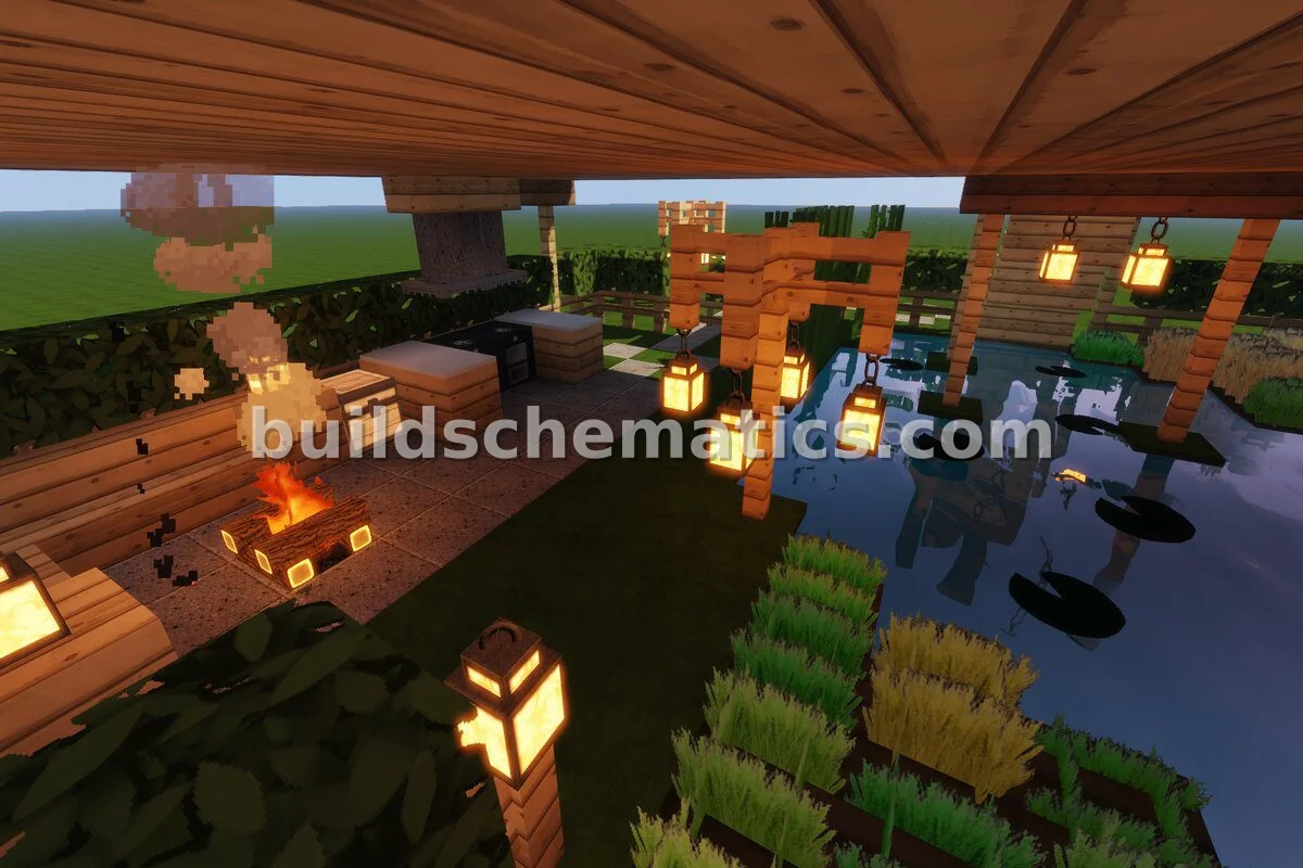 Spruce Oak Starter House With Lake Farm — view 4