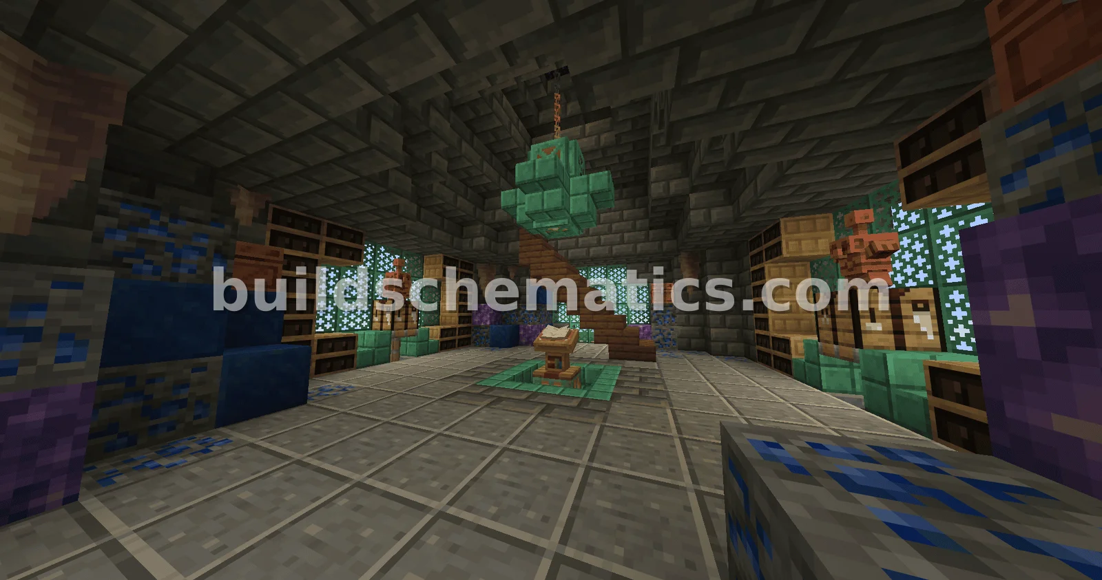 Enchanting Tower with Animated Golem — view 2