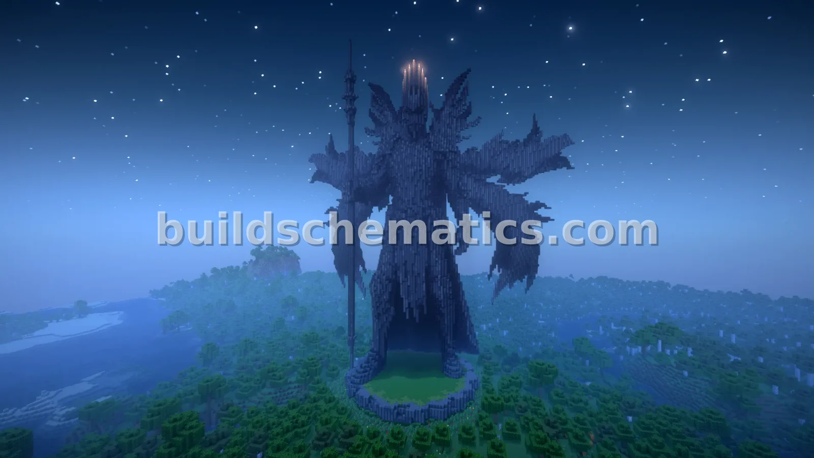Lord of the Rings Sauron Concept Statue — view 4