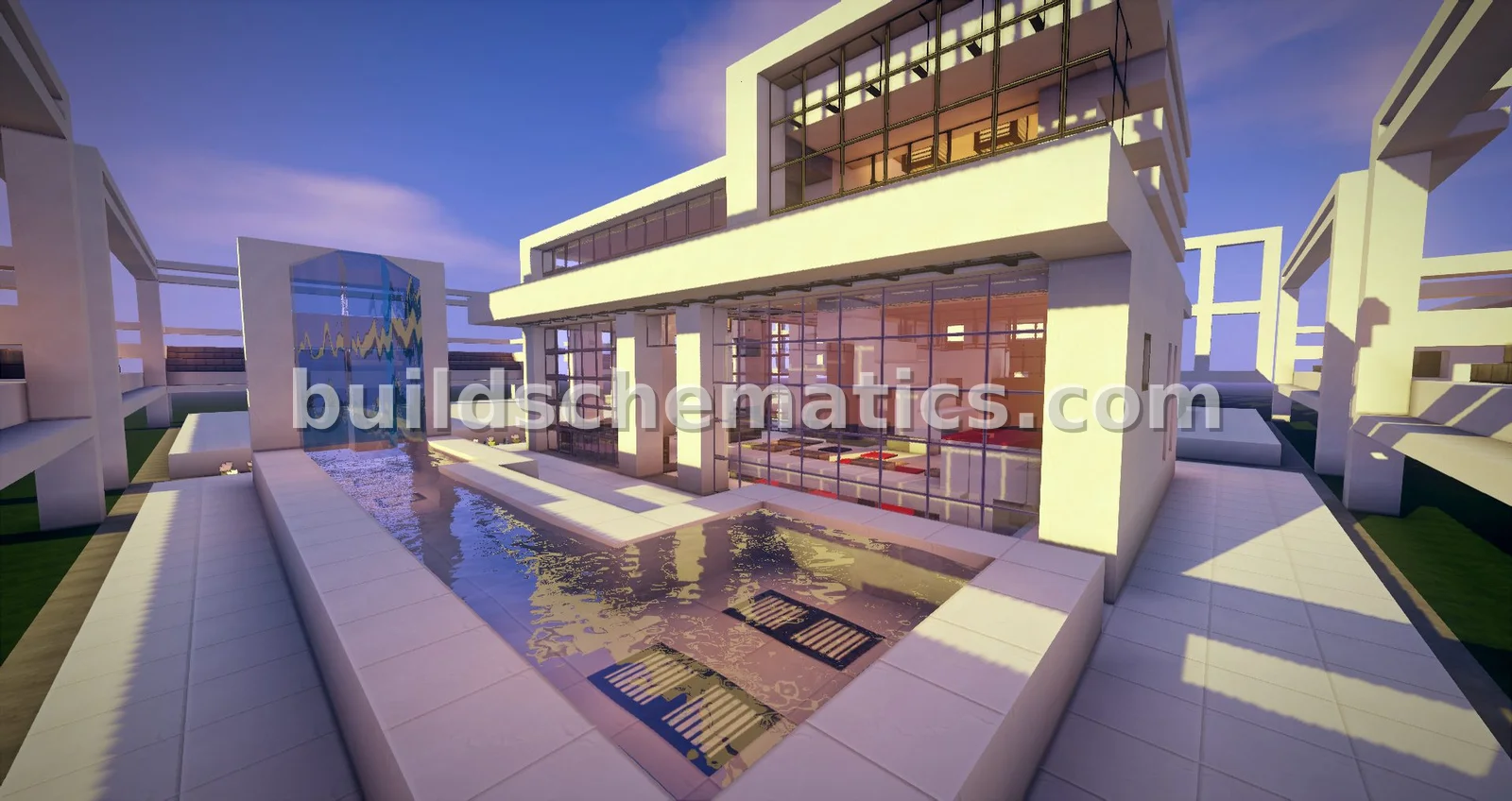 Contemporary Home Design with Pool — view 3