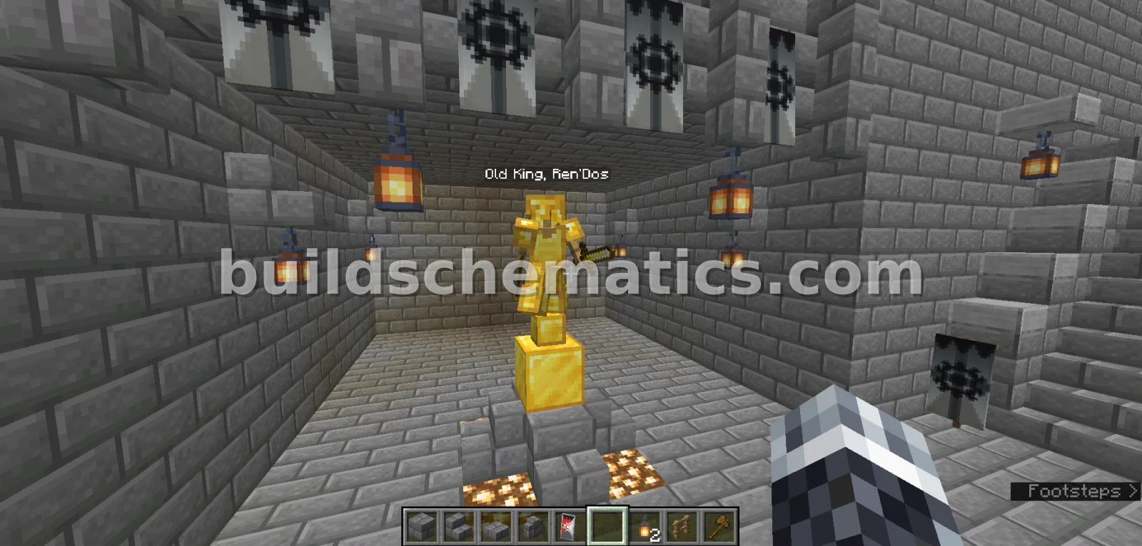Golden Statue of Old King Rendos