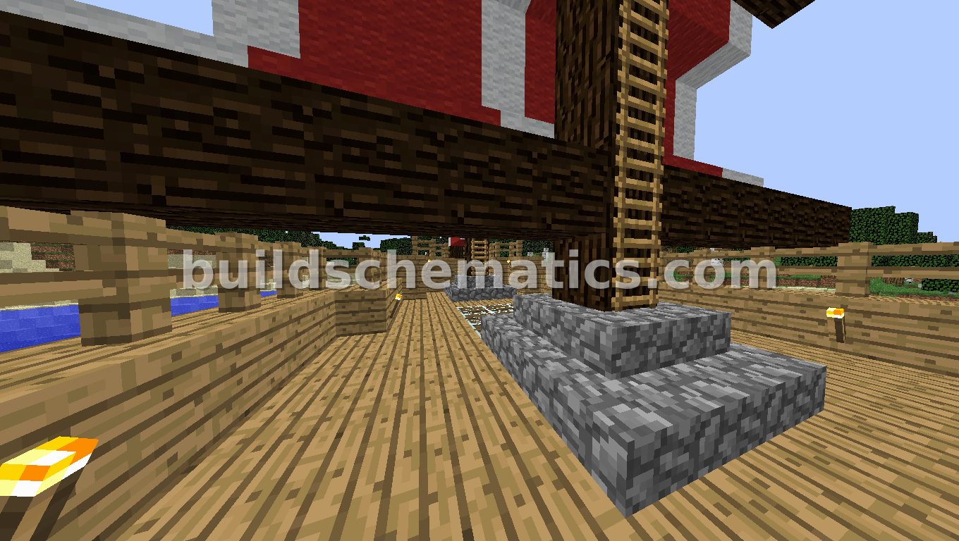 Simple Minecraft Boat — view 3