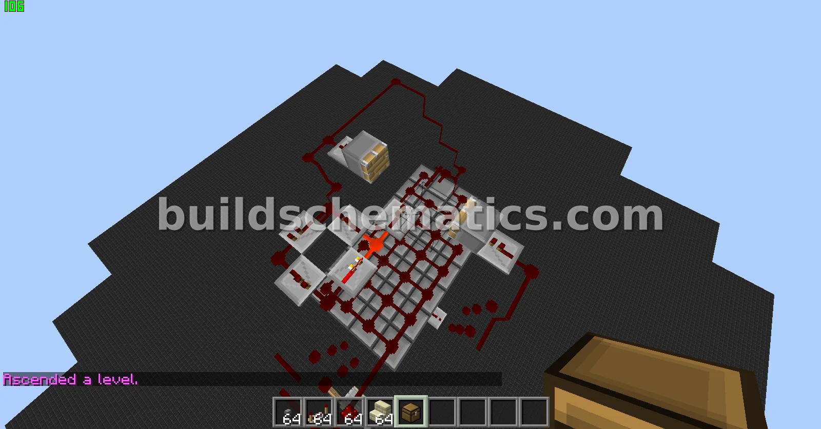 TNT Trap Redstone Contraption — view 3