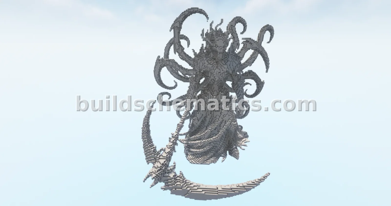 Hades Reaper Statue - Epic Minecraft Build — view 4