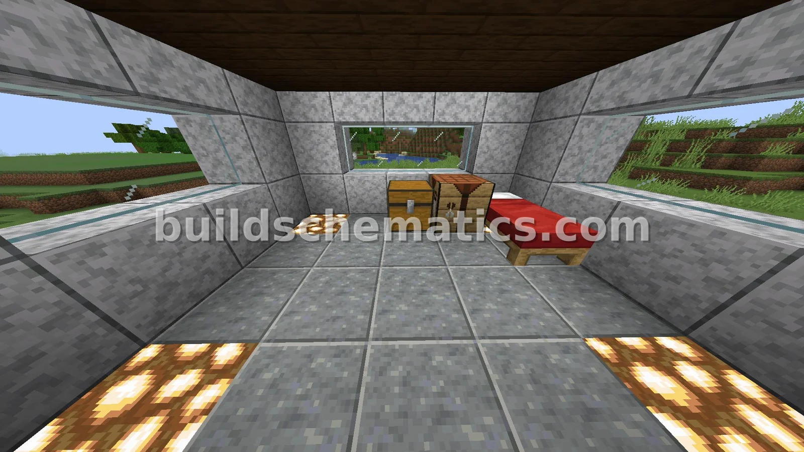 Simple Beginner Starter Home for Minecraft Survival — view 3